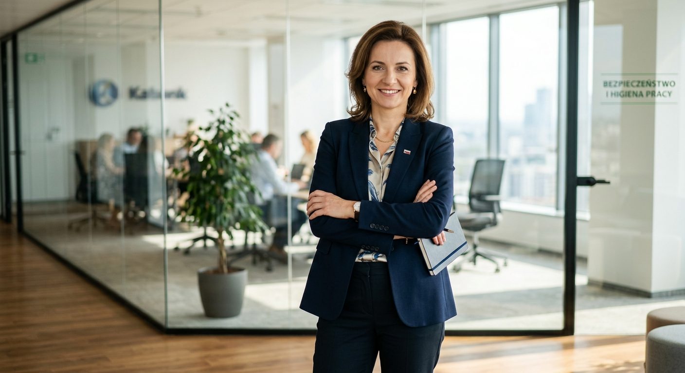 Dorota Pieniążek, specjalistka BHP i PPOŻ